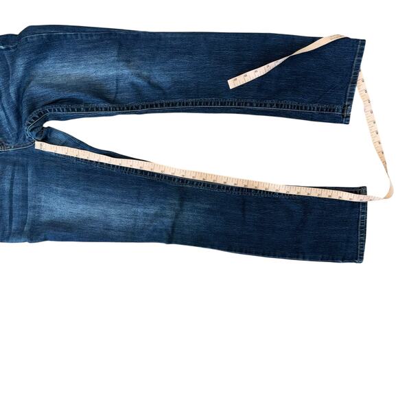 Maurice’s Dark Wash Blue Denim Jeans Women’s 8 Casual Midrise Stitching - Picture 6 of 11